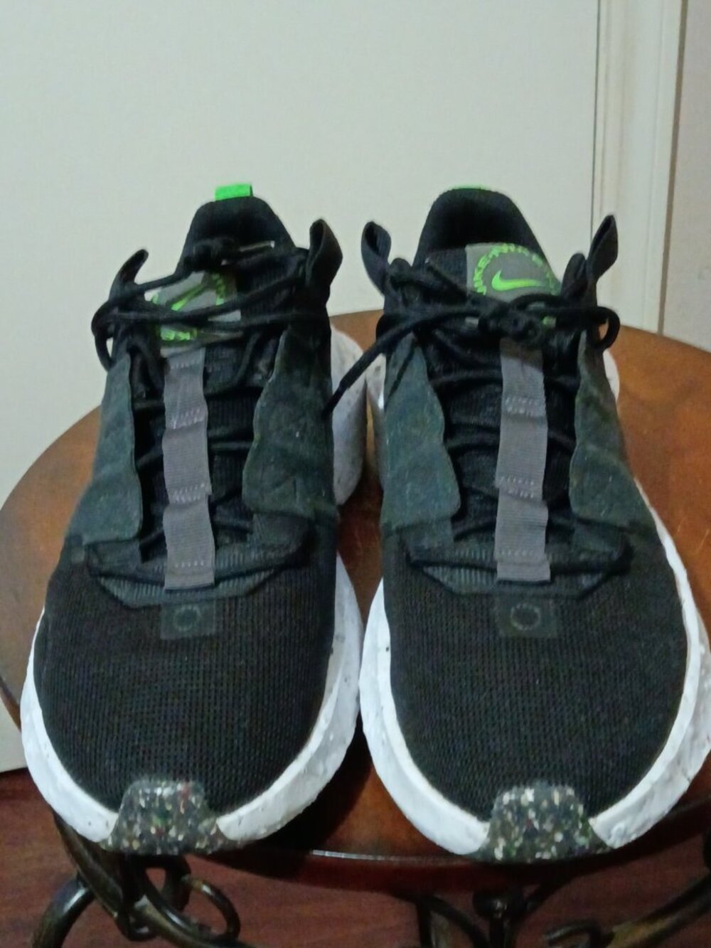 Nike Crater Impact DB2477-001 Men’s Size 11 Black Green Sneakers Running Shoes - Picture 5 of 13